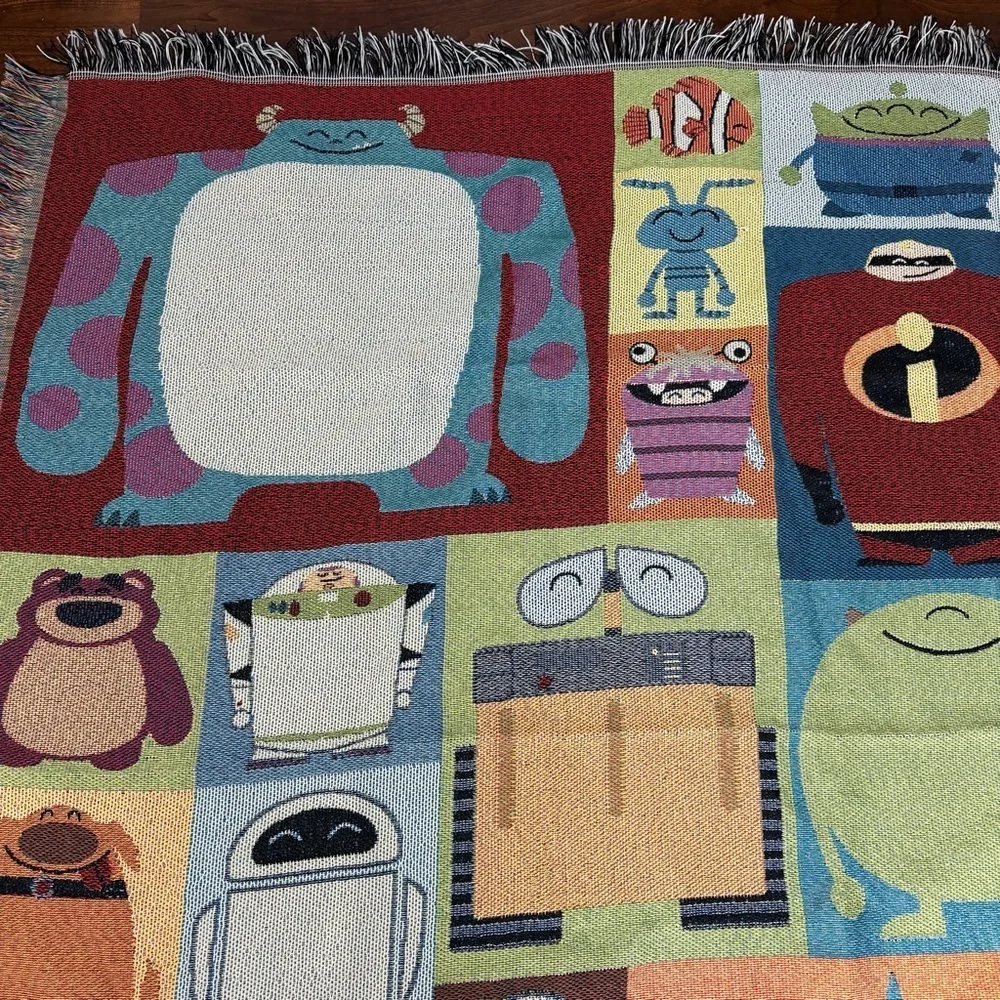 Disney Pixar Character Throw Blanket